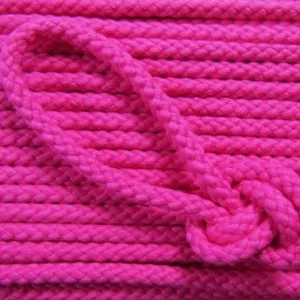 Baumwollkordel 8mm pink