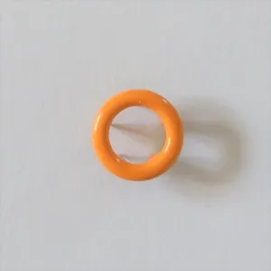 Jersey-Druckknöpfe Ring 11mm orange