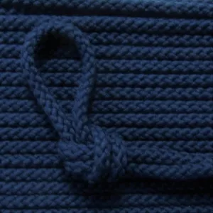 Baumwollkordel 8mm dunkelblau