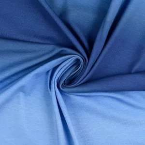 Jersey Farbverlauf blau