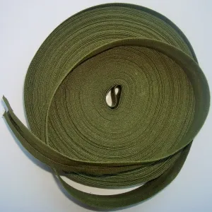 Schrägband gefaltet 20mm olivgrün