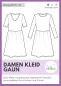 Preview: Papierschnittmuster Damenkleid Gaun Nähfrosch