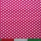 Mobile Preview: Baumwollstoff Dots pink-weiss