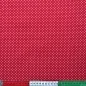 Preview: Baumwollstoff Mini-Dots weiss auf rot