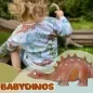 Preview: Bio-Jersey Babydinos Lillestoff