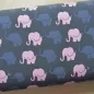Preview: Jersey Elefantenparade grau rosa