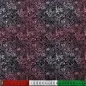 Preview: Jersey Filigran schwarz rosa hellrosa