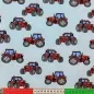 Preview: Jersey Traktoren rot auf hellblau
