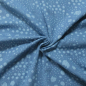 Preview: Musselin (Double Gauze) Blumenwiese blau