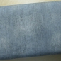 Preview: Sommersweat Jeansoptik grau Reststück 0.58m