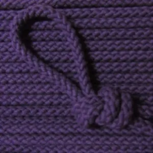 Baumwollkordel 8mm dunkelviolett