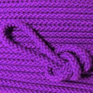 Baumwollkordel 8mm violett