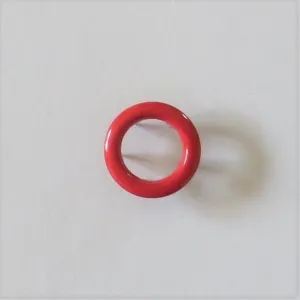 Jersey-Druckknöpfe Ring 11mm rot