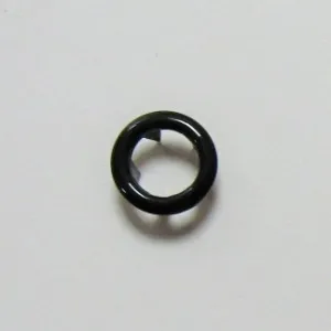 Jersey-Druckknöpfe Ring 11mm schwarz