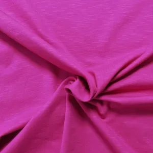 Slub-Jersey uni pink