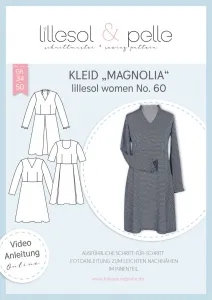 Papierschnittmuster Lillesol Women No. 60 Kleid Magnolia