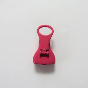 Zipper zu Perlreissverschluss pink