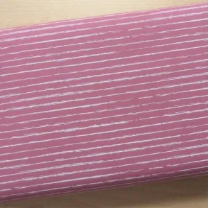 Baumwollpopeline Single Stripes altrosa