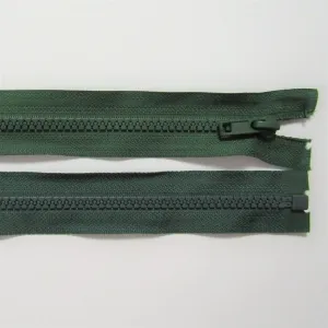 Jackenreissverschluss 60cm dunkelgrün