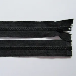 Jackenreissverschluss 60cm schwarz
