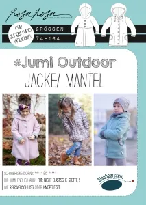 Papierschnittmuster RosaRosa Jumi Outdoor Jacke/Mantel Kinder