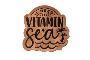 Kunstlederlabel Vitamin Sea