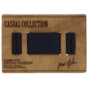 Label Casual Collection 55x80mm hellbraun-schwarz