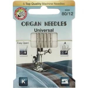 Organ Universal-Maschinennadeln 80/12