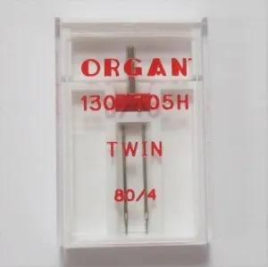 Organ Zwillingsnadel Twin 80/4