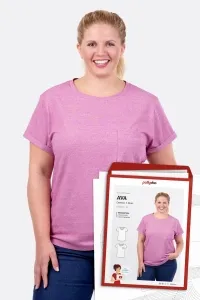 Papierschnittmuster Pattydoo Ava Damen T-Shirt
