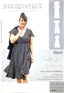 Papierschnittmuster meine Herzenswelt Kleid Damen - Sevilla & Valencia