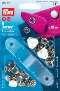 Prym Jersey-Druckknöpfe 12mm Perlkappe