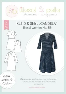 Papierschnittmuster Lillesol Women No. 55 Kleid & Shirt Candela