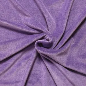 Stretch-Feincord lila