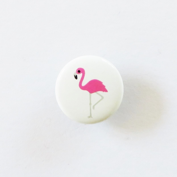 Druckknöpfe Flamingo