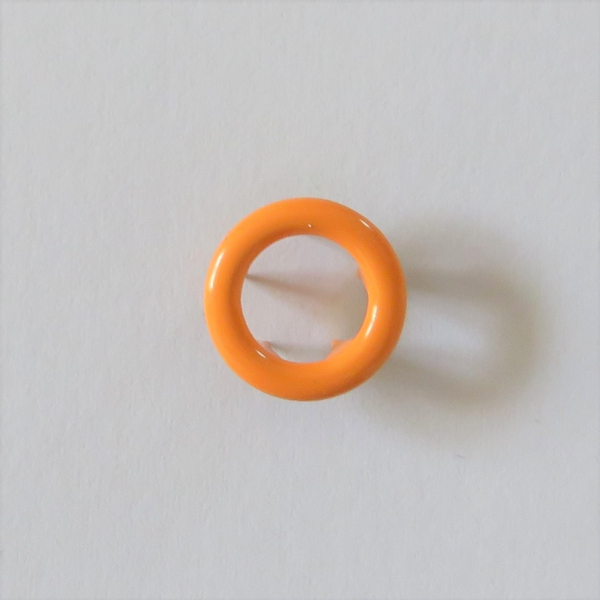 Jersey-Druckknöpfe Ring 11mm orange