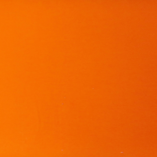 Stretch-Sweat uni orange Reststück 0.99m