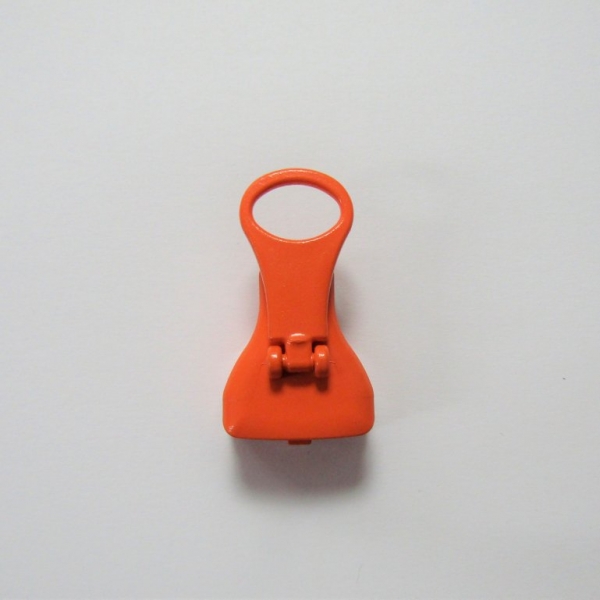 Zipper zu Perlreissverschluss orange