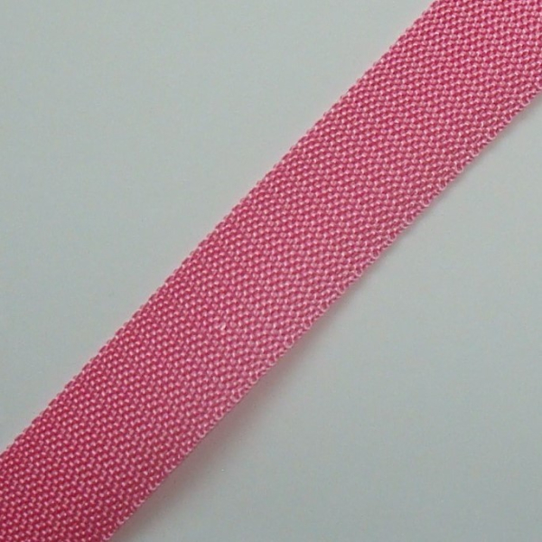 Gurtband 1mm dick, 25mm breit rosa