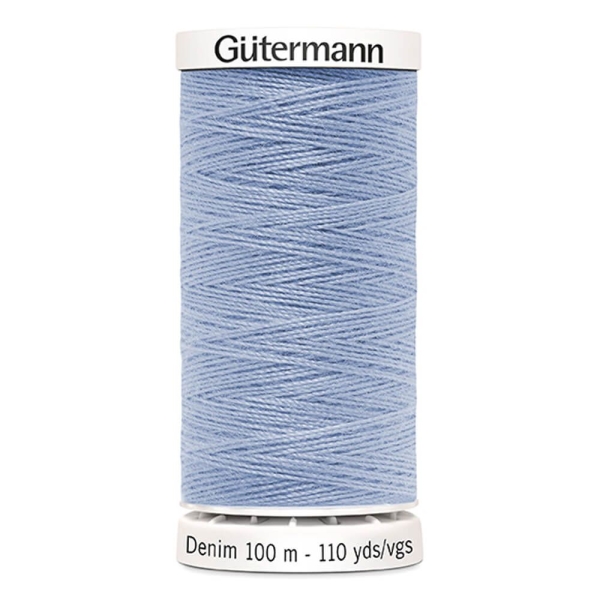 Gütermann Nähgarn Denim 6140 hellblau