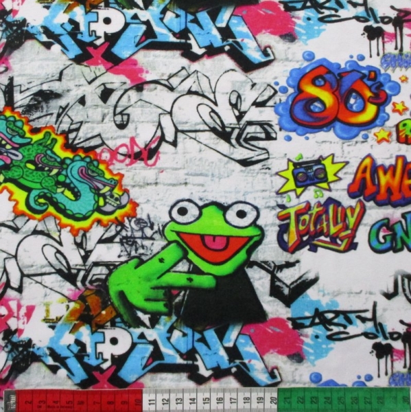 Jersey Graffiti Frosch