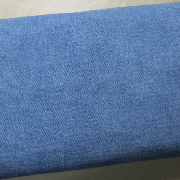 Musselin (Double Gauze) Jeansoptik blau