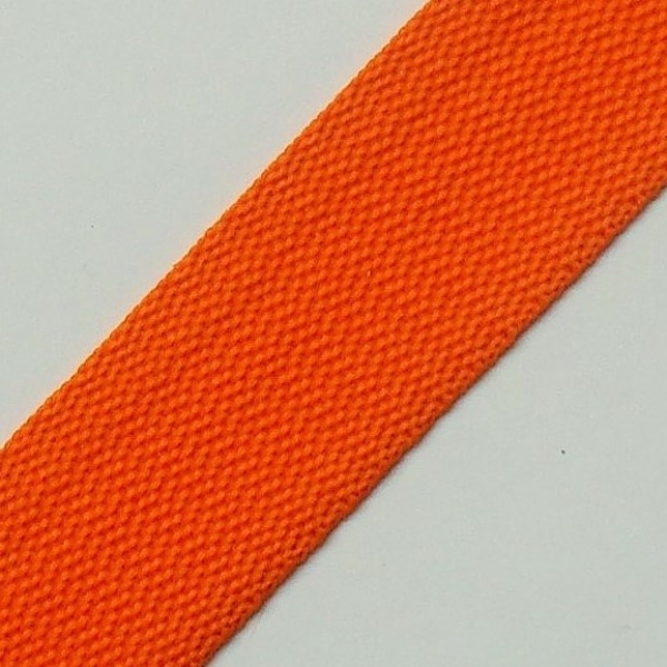 Gurtband 1mm dick, 30mm breit orange