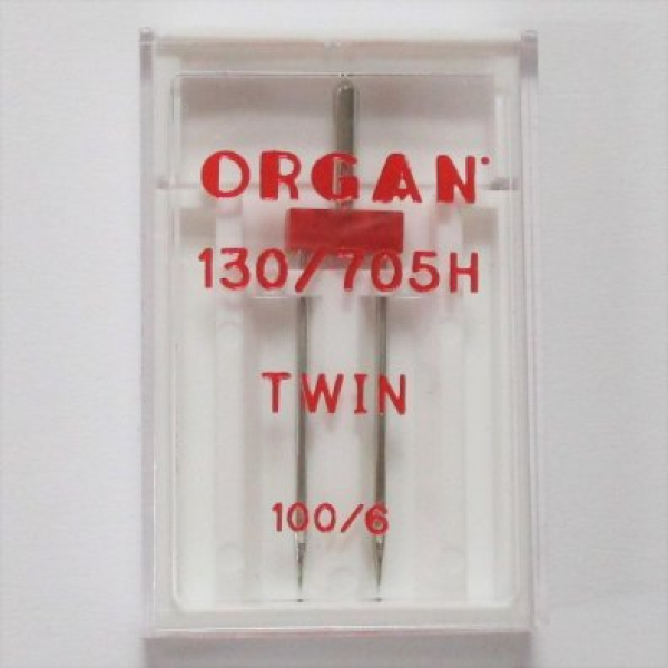 Organ Zwillingsnadel Twin 100/6