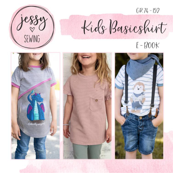 Papierschnittmuster Jessysewing Kids Basic Shirt