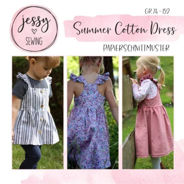 Papierschnittmuster Jessysewing Summer Cotton Dress