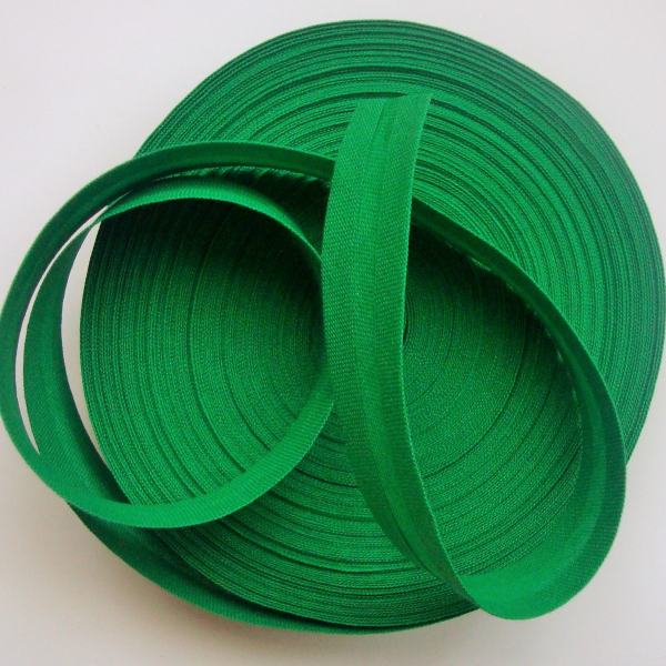 Schrägband gefaltet 20mm grün