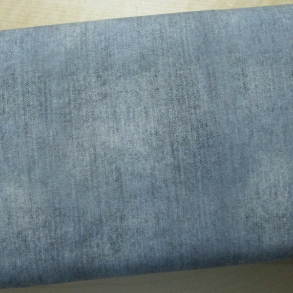 Sommersweat Jeansoptik grau Reststück 0.58m